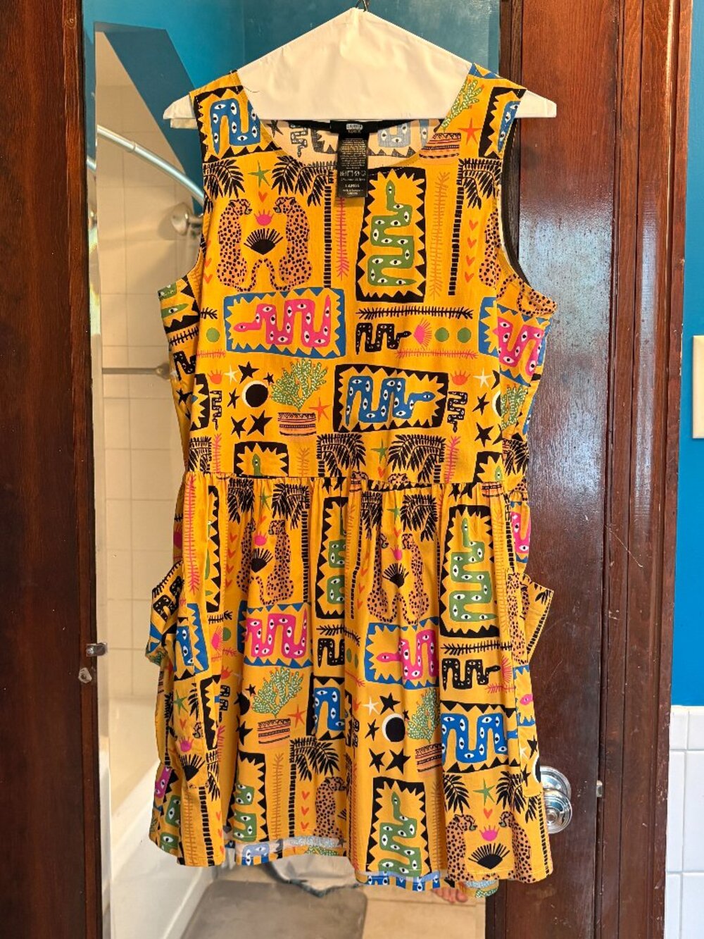 Nooworks Big Pocket Dress- Desert Disaster print
